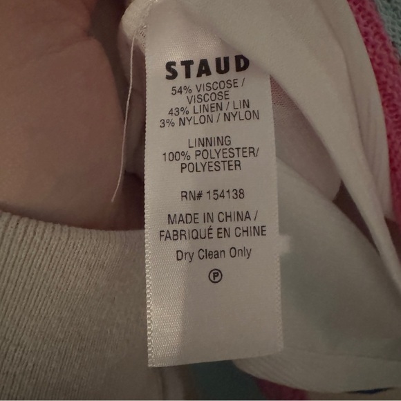 NWT Staud Rainbow Stripe Limousin Top - Picture 11 of 12